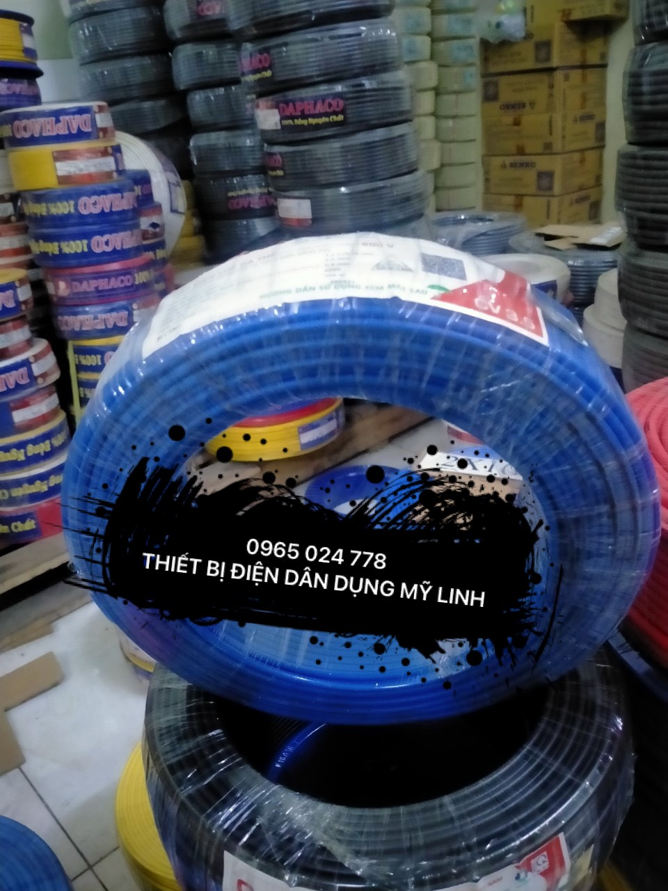 DÂY ĐIỆN ĐƠN - CV 3.5 - CADIVI - CUỘN 100M