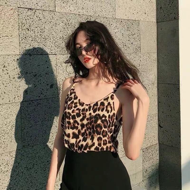Áo nữ - Áo hoạ tiết da báo
