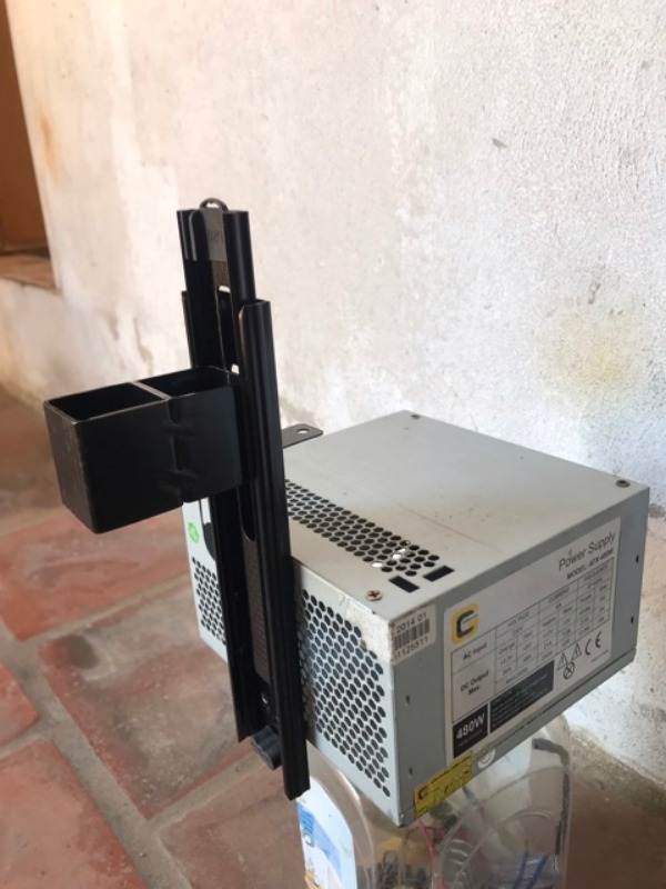 Ray trượt chế máy hàn cell pin