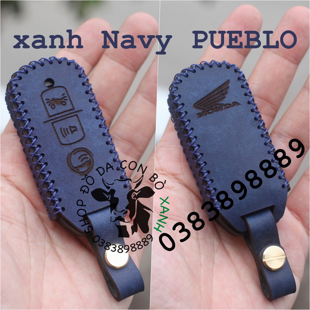 Bao Da Chìa Khóa Honda SH, PCX, SH, Adv  Mode handmade da thật