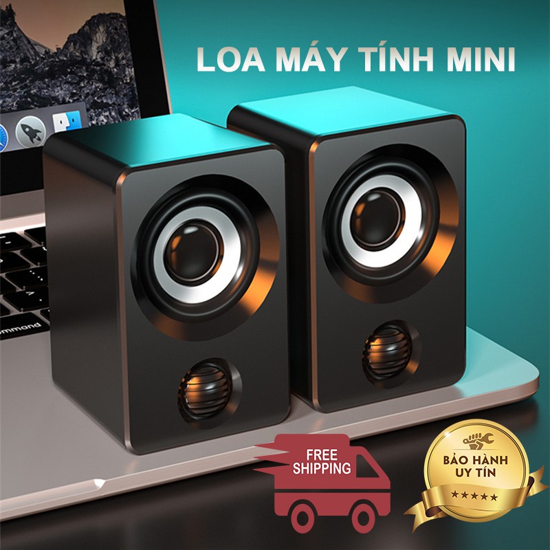 Loa máy tính để bàn âm thanh, chất lượng vượt trội âm tần: 100Hz ...