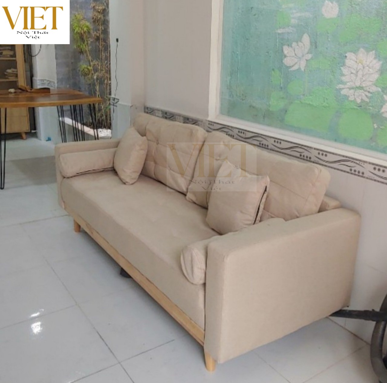Sofa phòng khách hiện đại, sopha nhập khẩu