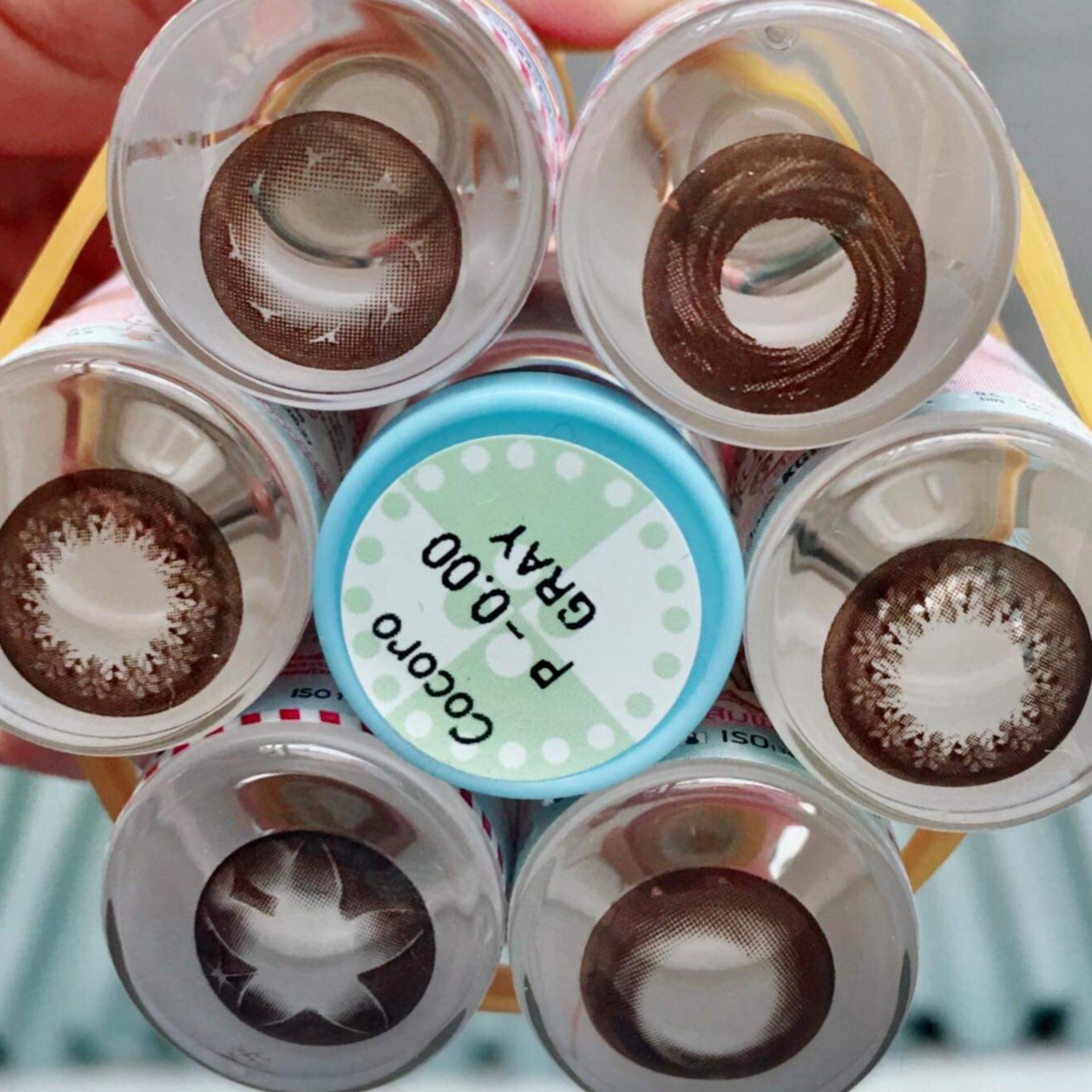 [HCM]Lens màu choco không độ
