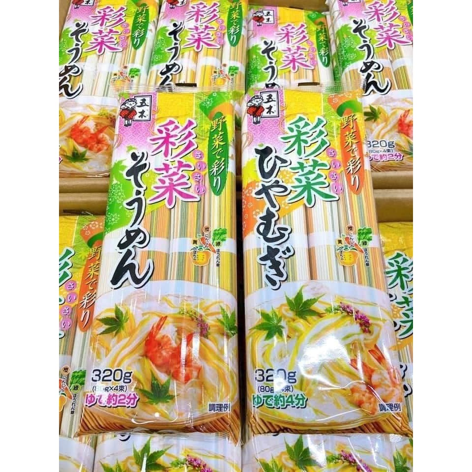 Mì somen rau củ Itsuki Nhật Bản 320g