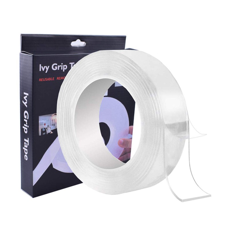 Băng dính 2 mặt đa năng trong suốt siêu dính