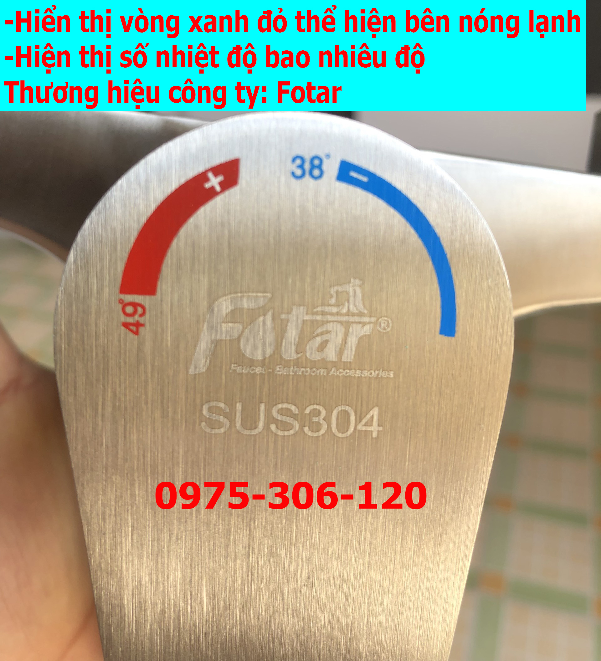 [HÀNG A1 THÂN ĐÚC] Bộ Củ Sen Tắm NÓNG LẠNH 100% INOX 304 Phương Nam Phát và Tay Sen Tăng áp inox và Dây sen đủ bộ N2002 Fotar, củ có màu xanh đỏ và số nhiệt độ thể hiện rõ bên nóng lạnh vòi sen tắm