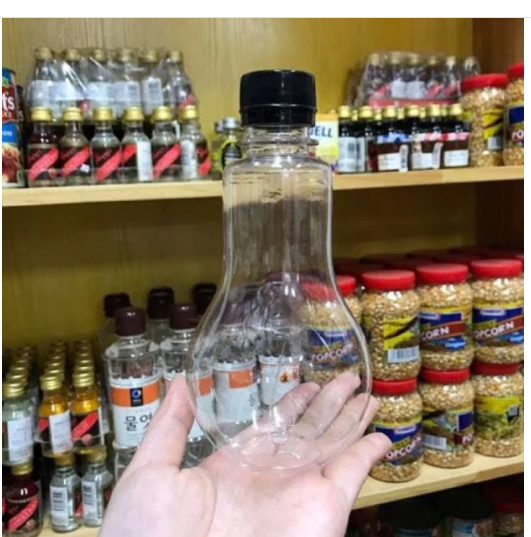 SET 10 CHAI NHỰA HÌNH BÓNG ĐÈN 350ML