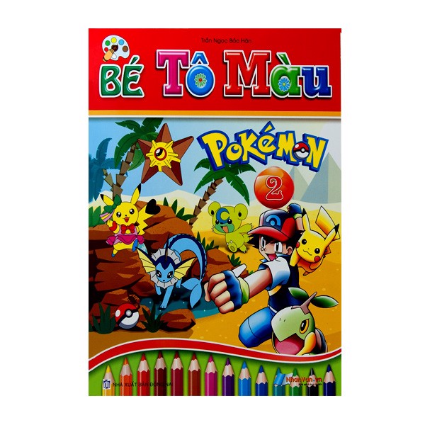 Sách - Bé Tô Màu Pokemon (Tập 2) - 8935072923488