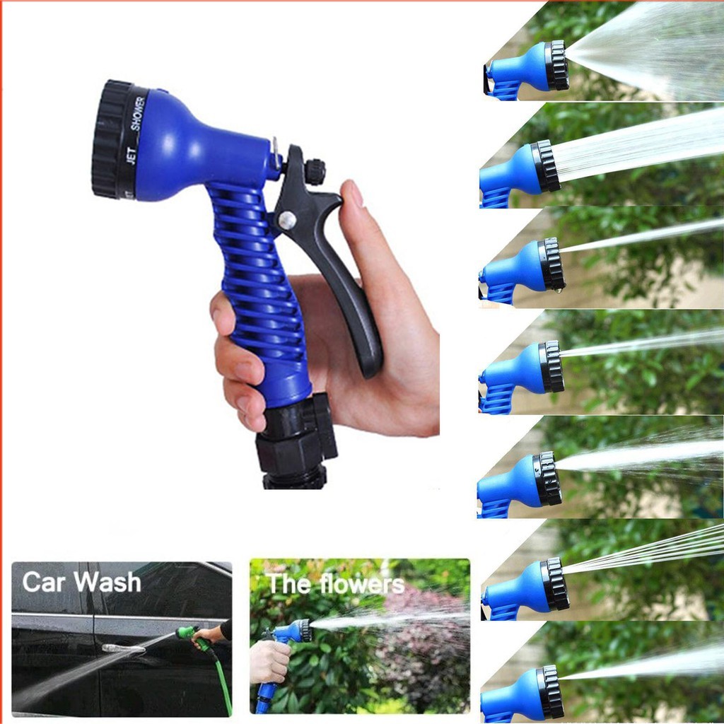 Đầu vòi xịt rửa xe tưới cây tăng áp lực nước đa năng 7 chế độ 206815-2 b