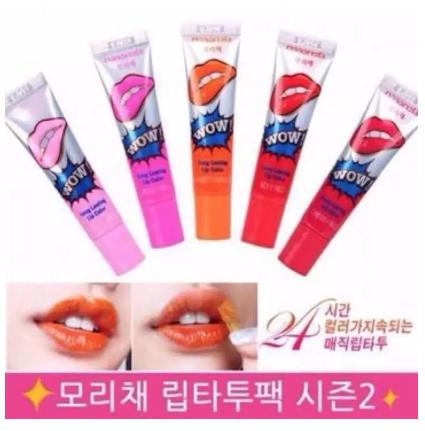 [HCM]Son săm Romantic Bear WoW long lasting lip color 15g