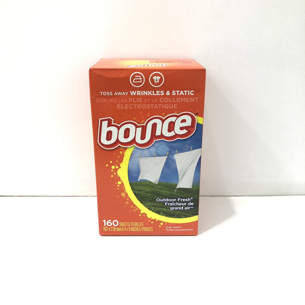 [HCM]Giấy xả thơm vải Bounce (hộp 160 tờ)