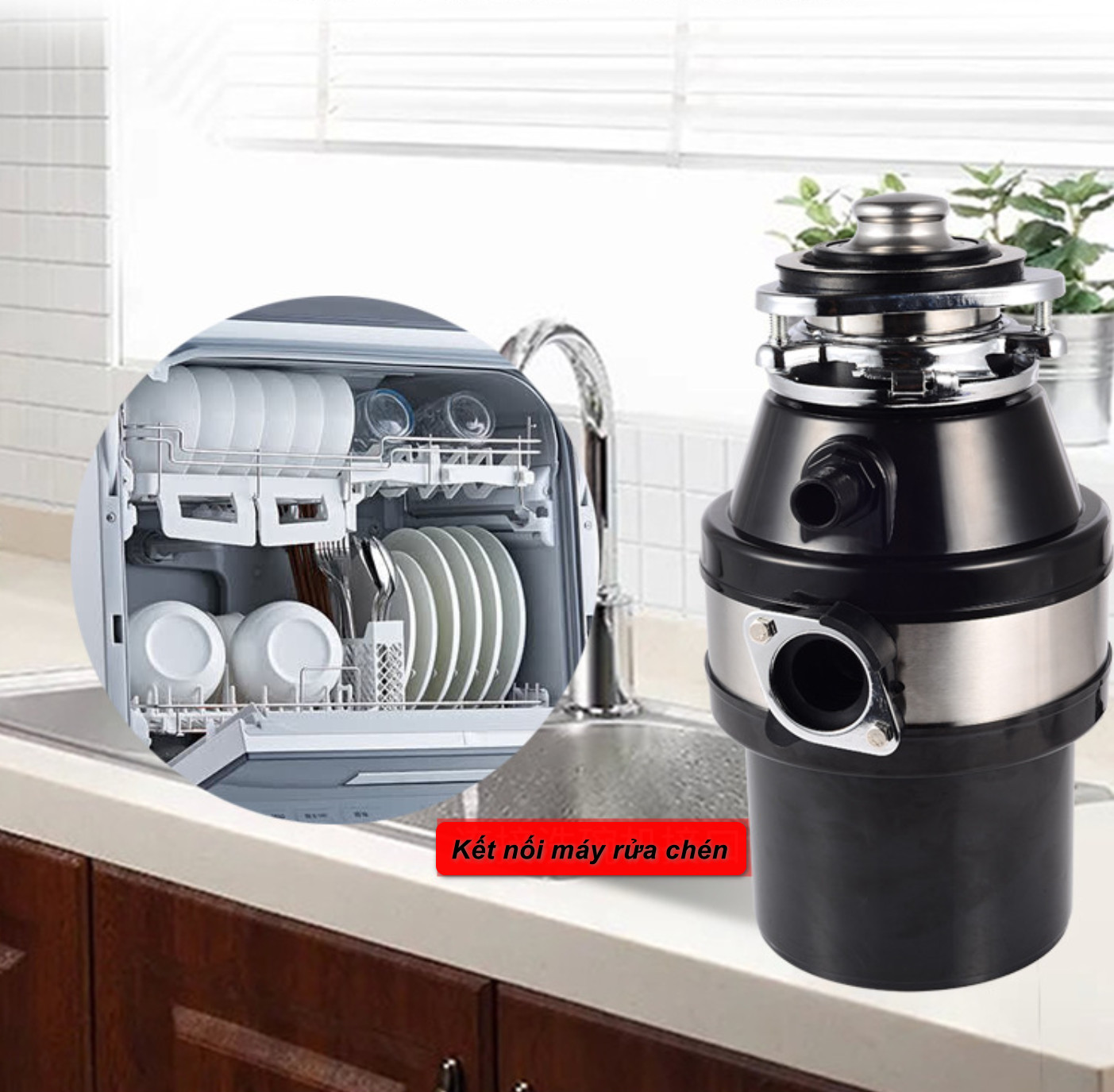 Máy Hủy Rác Thực Phẩm Nhà Bếp