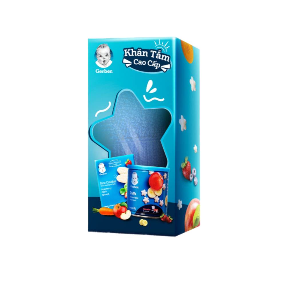 [QT không bán từ NIN] Khăn gạc tắm lớn cho bé