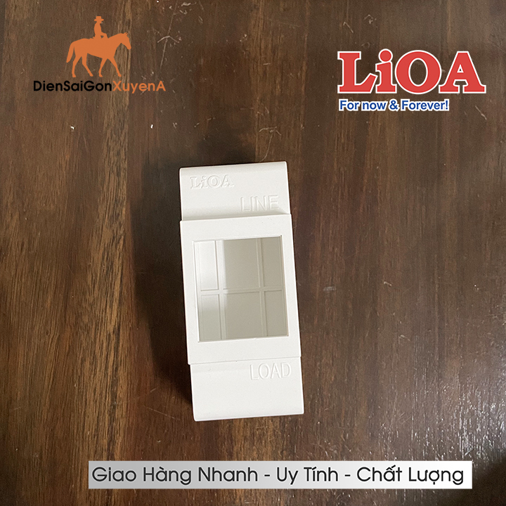 Combo 5 Hộp điện nổi lắp Cầu dao Aptomat an toàn CB cóc LIOA - Điện Sài Gòn Xuyên Á