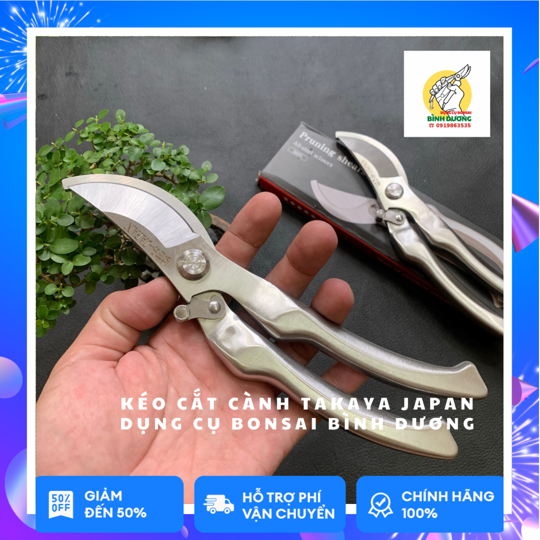Kéo cắt cành takaya japan - kéo cắt cành cây cảnh bonsai takaya japan