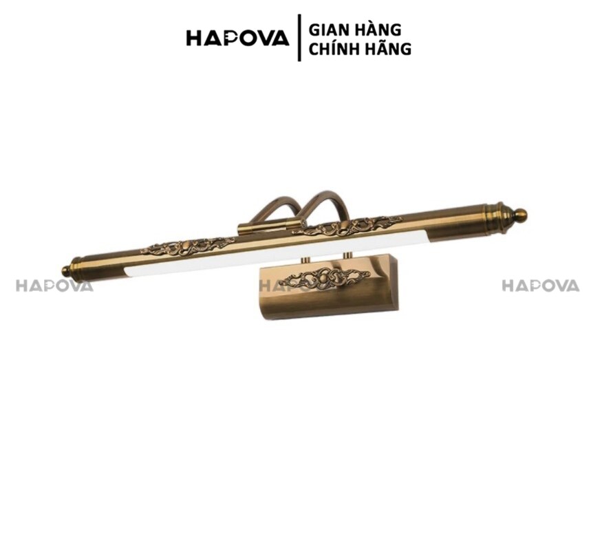 Đèn tường soi tranh bằng đồng cao cấp HAPOVA EIRI 6071