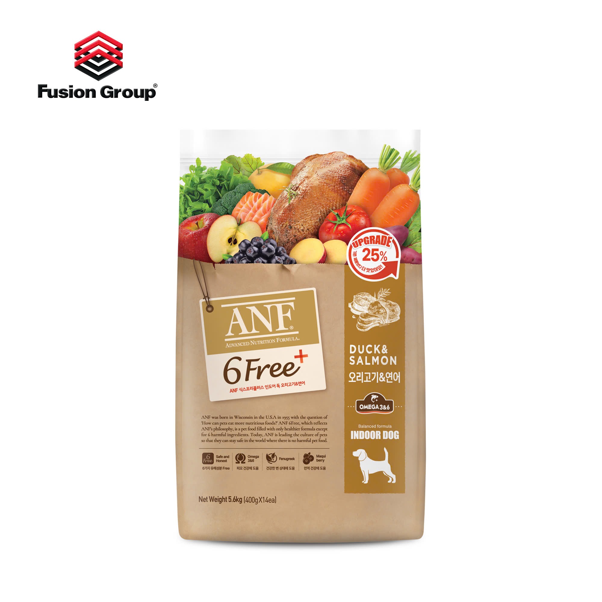 [Bao 5.6KG] Hạt Hữu Cơ Cho Chó ANF PLUS - Hàn Quốc - [Nông Trại Thú Cưng]
