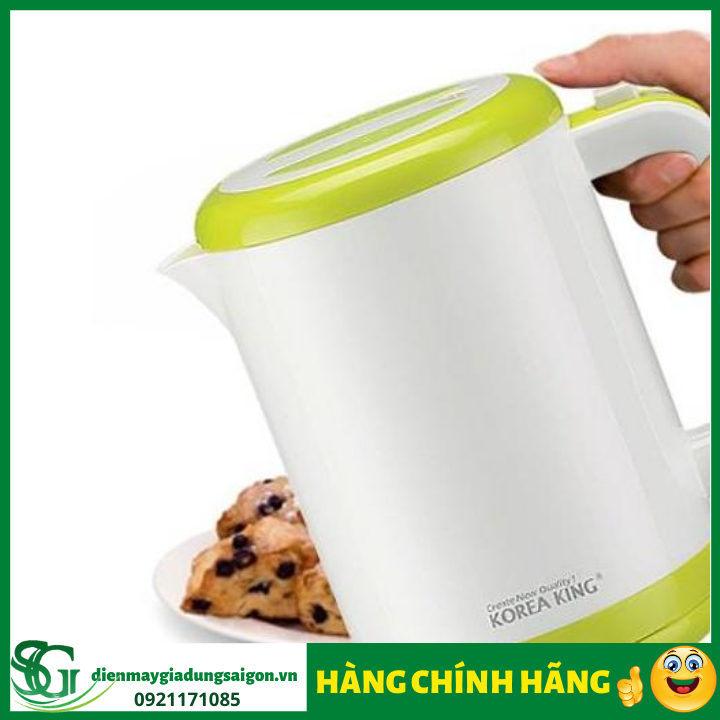 [HCM]Ấm Đun Siêu Tốc Korea King KKT-3219DW (800ml) New