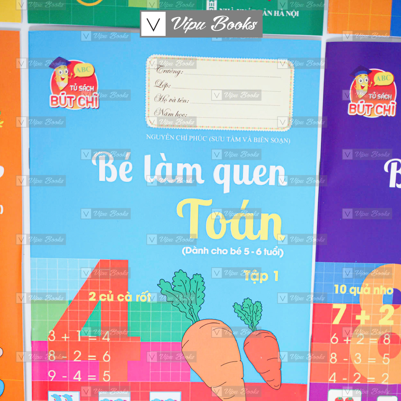 Combo 8 quyển hành trang cho bé vào lớp 1