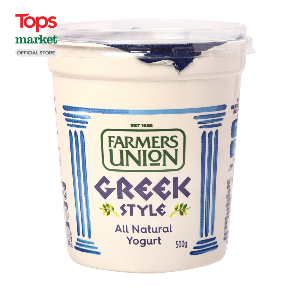 Sữa Chua Greek Style Farmers Union Nguyên Chất 500G