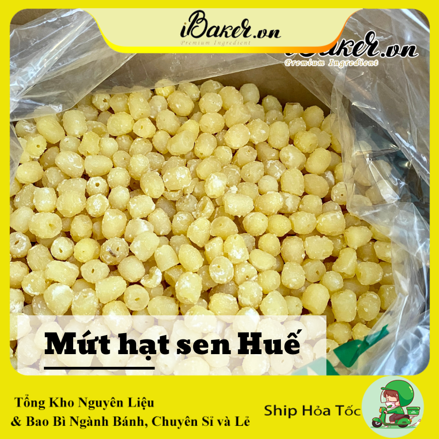 [500g, 200g,1ki] Mứt hạt sen huế châu hưng