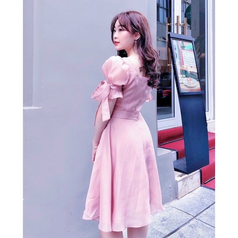ĐẦM XÒE TAY NƠ (có ảnh thật) MS86