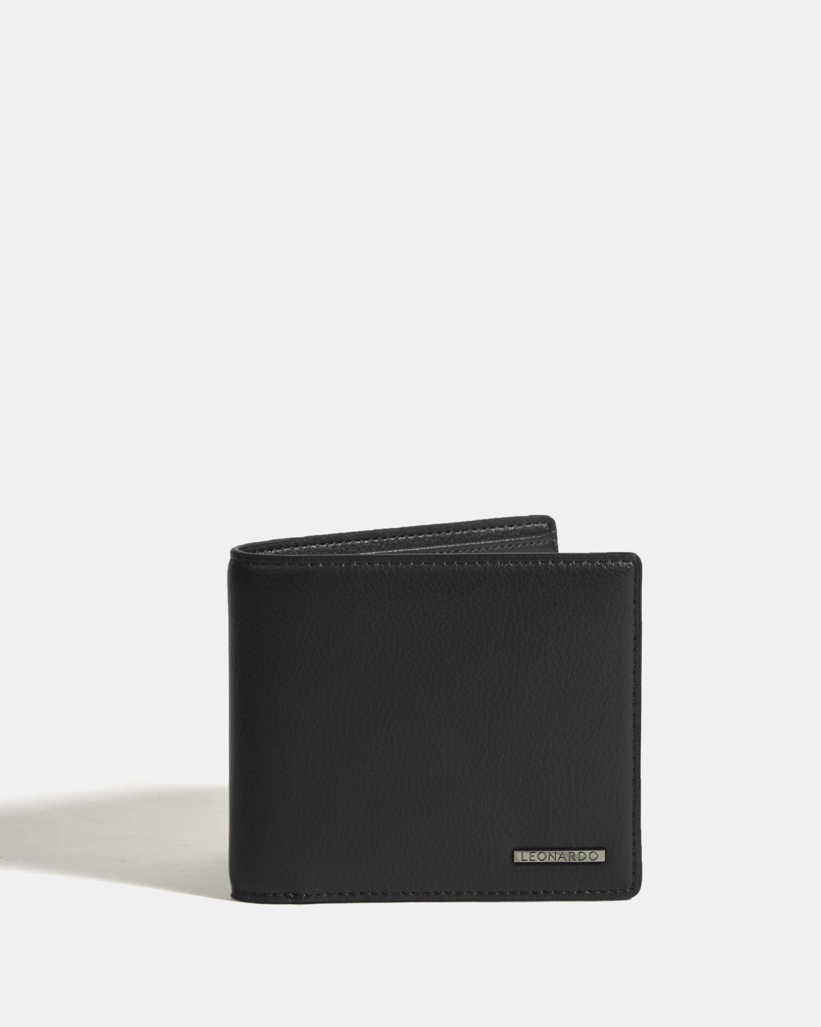 Ví Da Nam Gập Đôi Leonardo Bifold Audrey Wallet, Da Microfiber bền bỉ