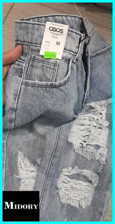 Quần baggy bò rách cá tính
