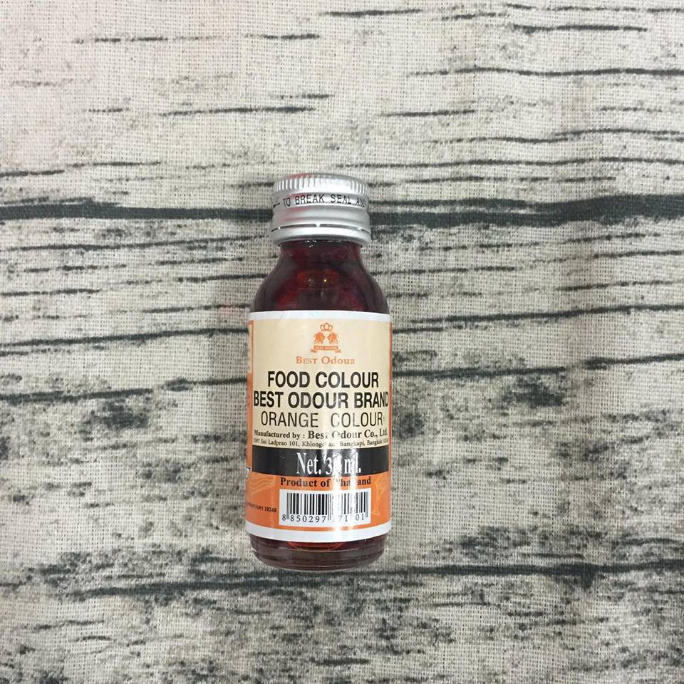 Màu Thực Phẩm Best Odour Chai 30ml - Màu Cam