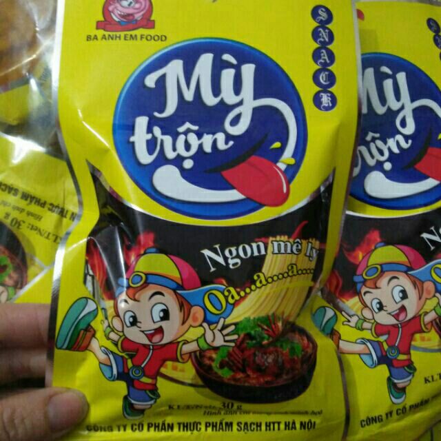 10 gói mỳ trộn siêu ngon