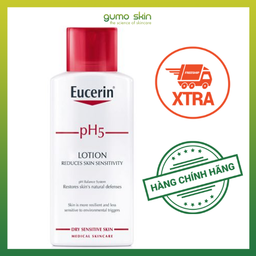 Sữa dưỡng thể Eucerin Sensitive Skin pH5 Lotion 250ml