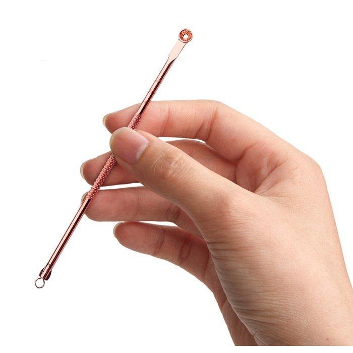 Que nặn mụn đầu đen, mụn trứng cá bộ 4 món 8 đầu