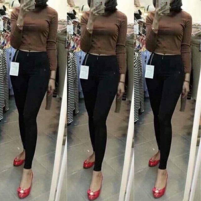 Quần Legging Hàn 4 Túi
