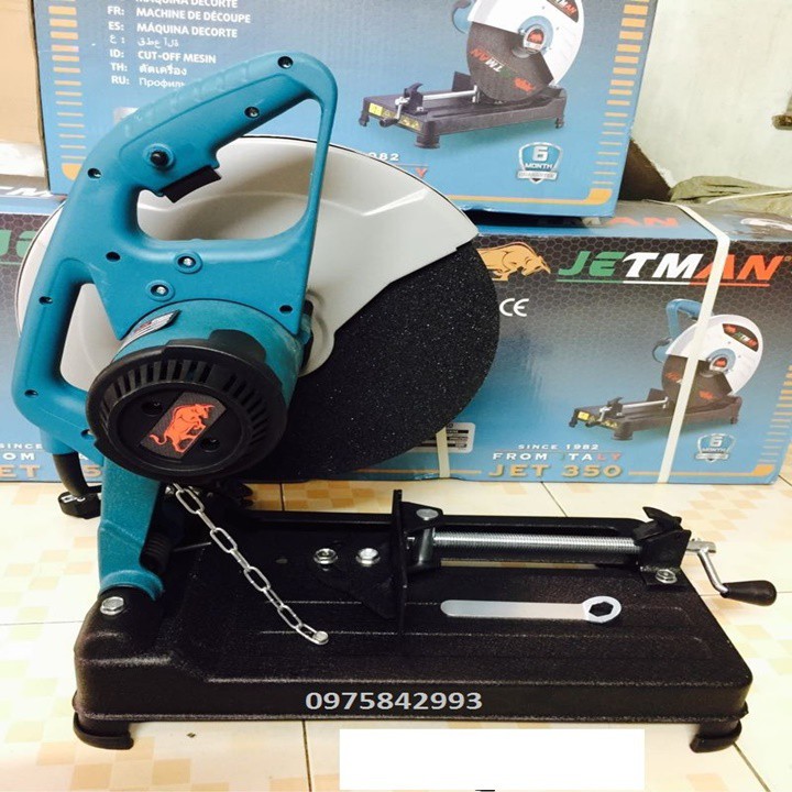 MÁY CẮT SẮT JETMAN Ý 2300W, ĐĨA CẮT 355mm