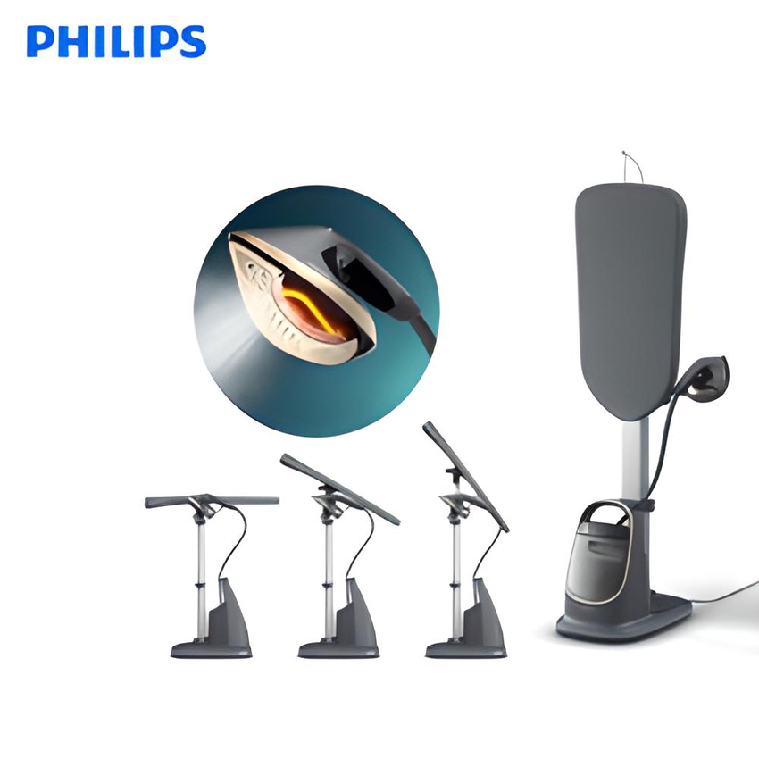 Bàn là, bàn ủi hơi nước dạng đứng đa năng thương hiệu Philips AIS8540 Serial 8500 - Hàng nhập khẩu bảo hành 12 tháng