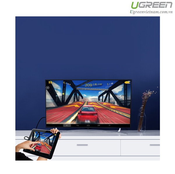 Cáp Micro HDMI to HDMI dài 1,5m  Ugreen 30102 cao cấp