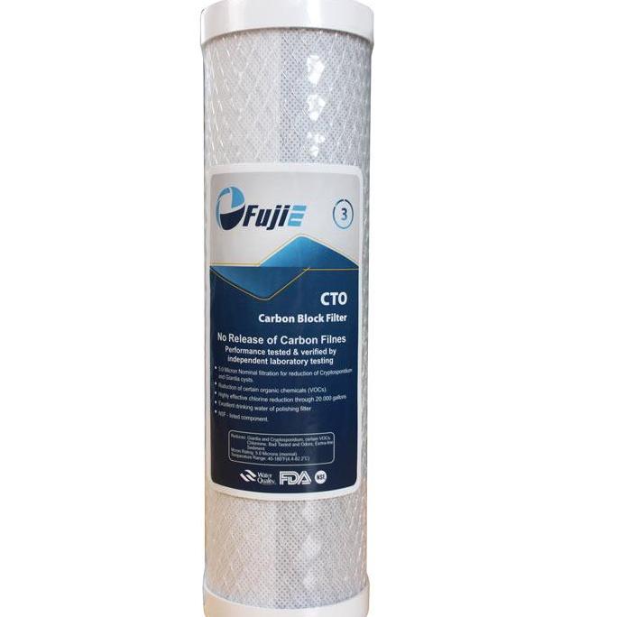 Lõi CTO 10 inch ( Máy 10L/H ) Lõi số 3 ( sử dụng 9 - 12 tháng )