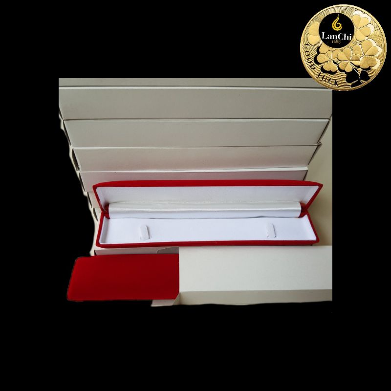 HỘP ĐỰNG DÂY CHUYỀN VÀNG CAO CẤP BẰNG NHUNG DO