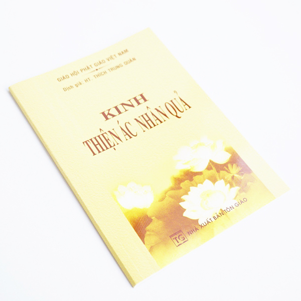 Sách - Kinh Thiện Ác Nhân Quả
