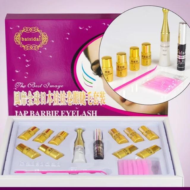 Bộ Uốn Mi Phủ Đen Collagen 6D BAISIDAI