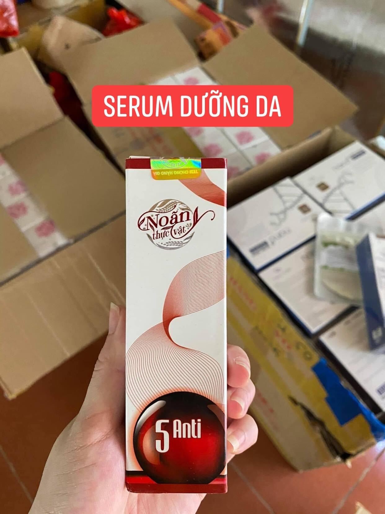 2 lọ serum noãn thực vật dưỡng da