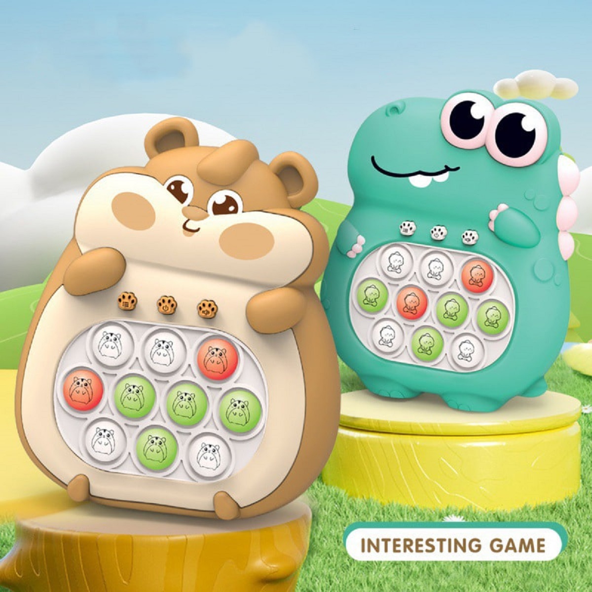Đồ chơi cho bé máy chơi game Popit thế hệ mới