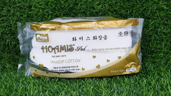 Bông tẩy trang hoamis 100 miếng