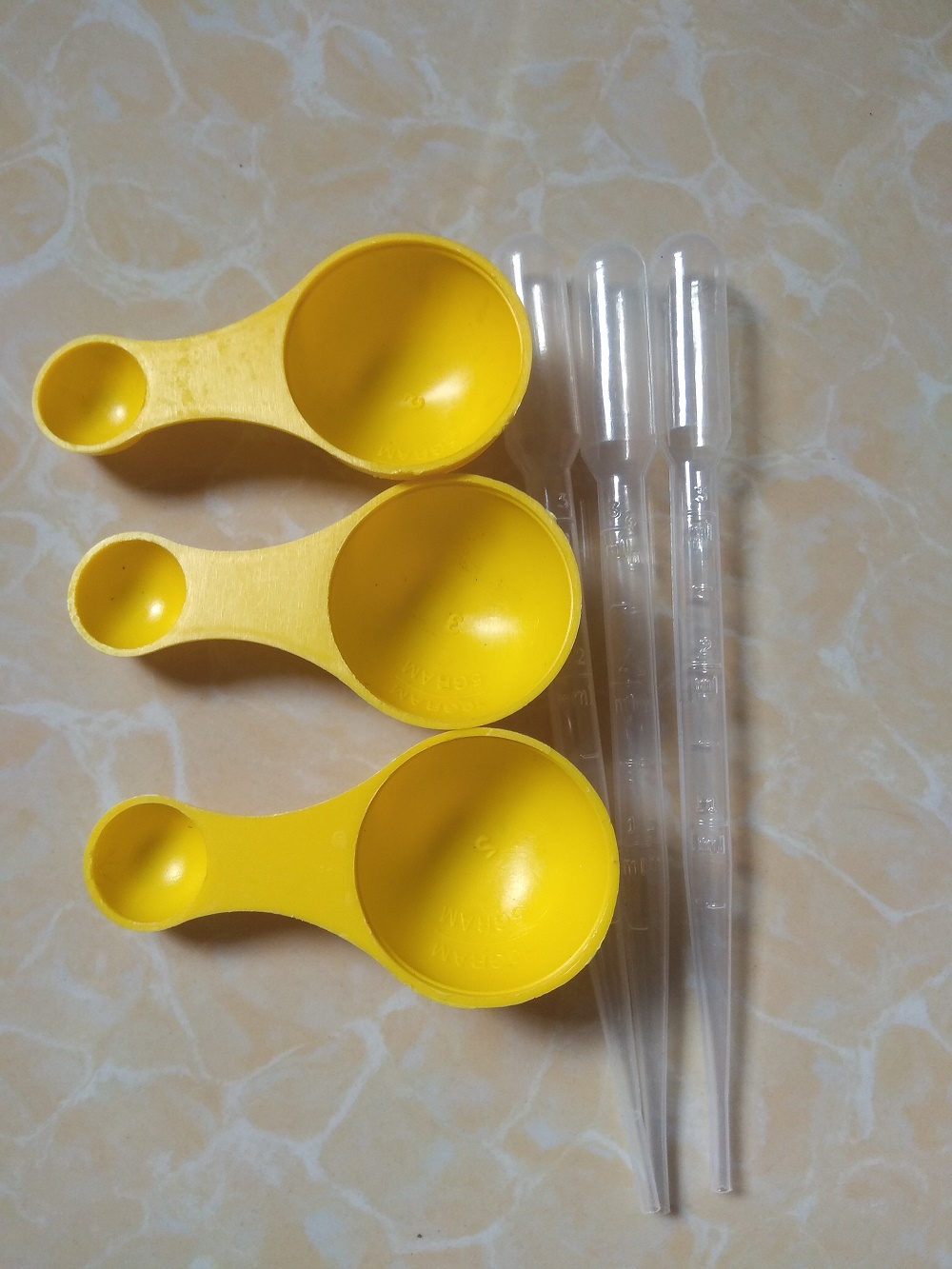[HCM]Bộ đo mức phân bón - 3 muỗng và 3 ống