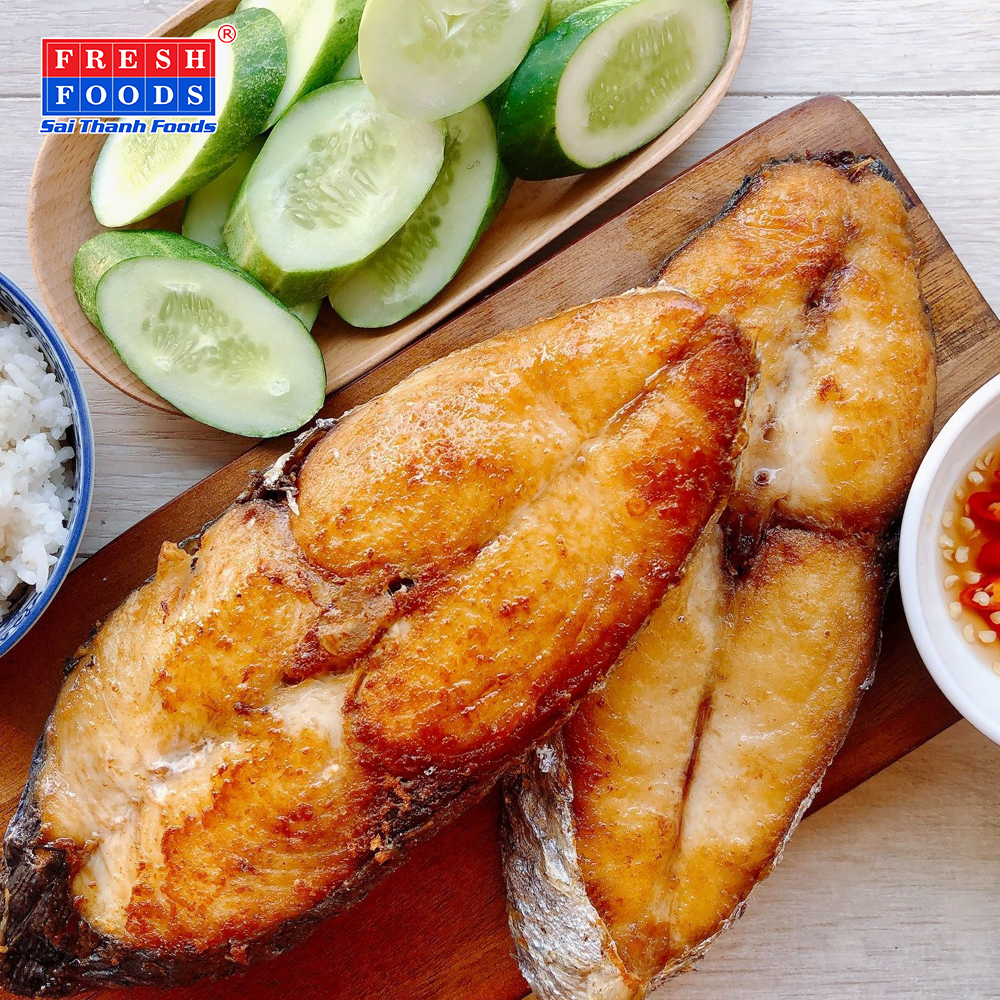 [HCM] Cá Thu Cắt Khúc (500gr/Túi) - SaiThanhFoods