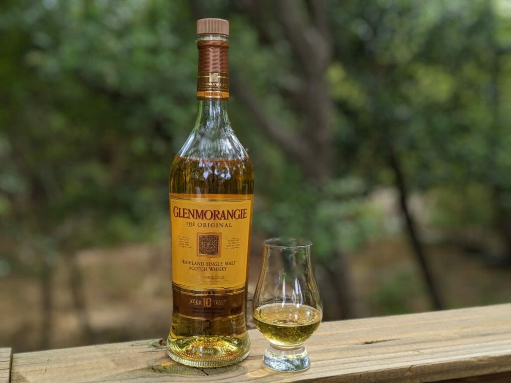 Vỏ chai thủy tinh Glenmorangie dáng cao