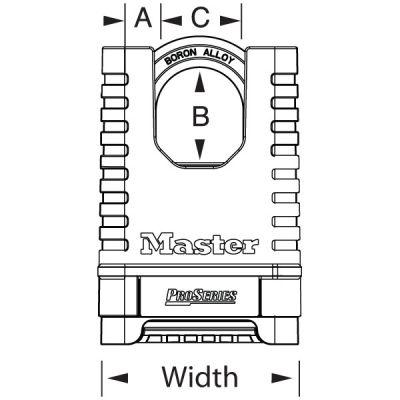 Khóa Số Cao Cấp Master Proseries 1177D