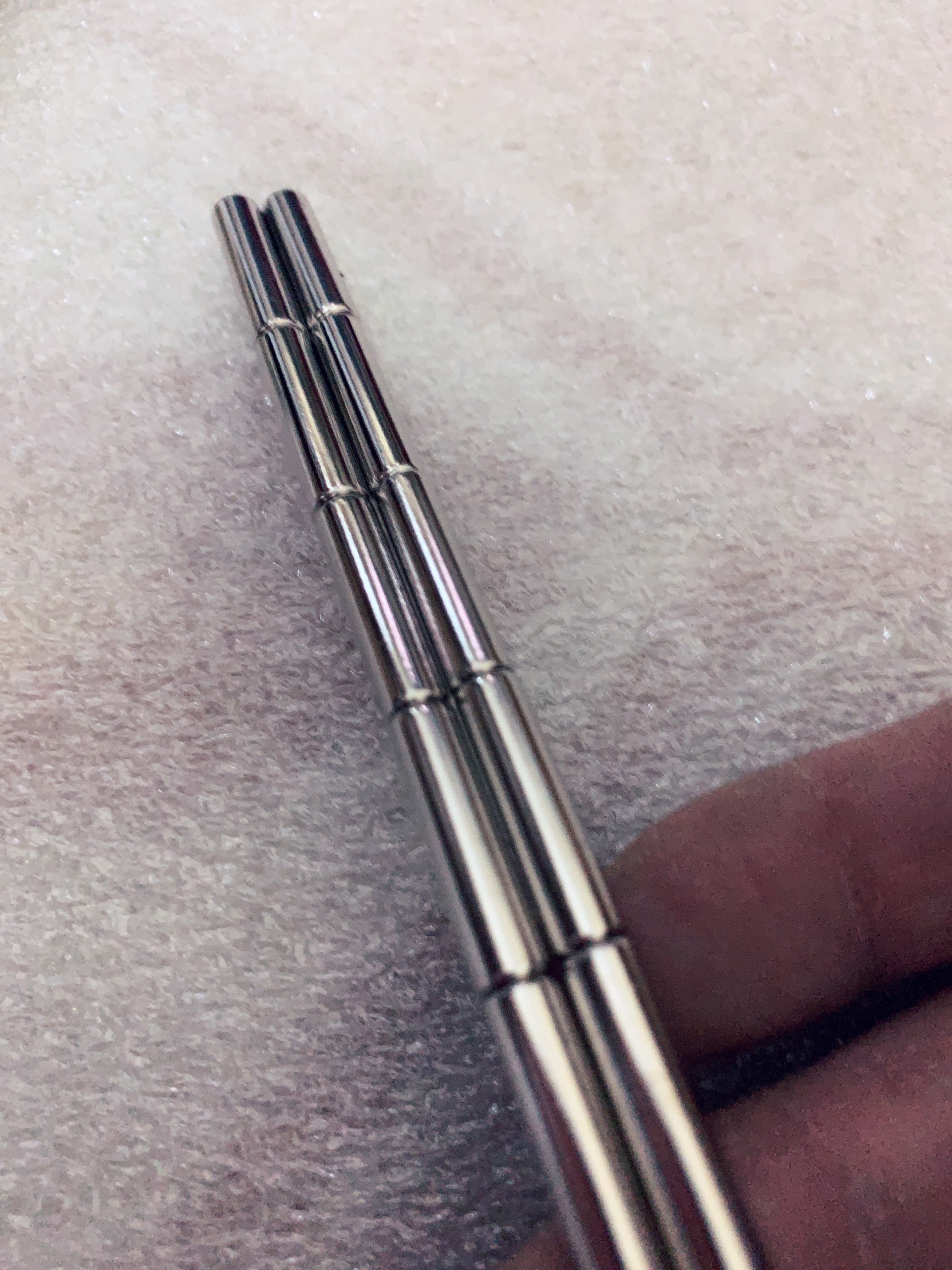 (HÌNH TRỤ) 10 viên nam châm đất hiếm kích thước 5x20mm N50