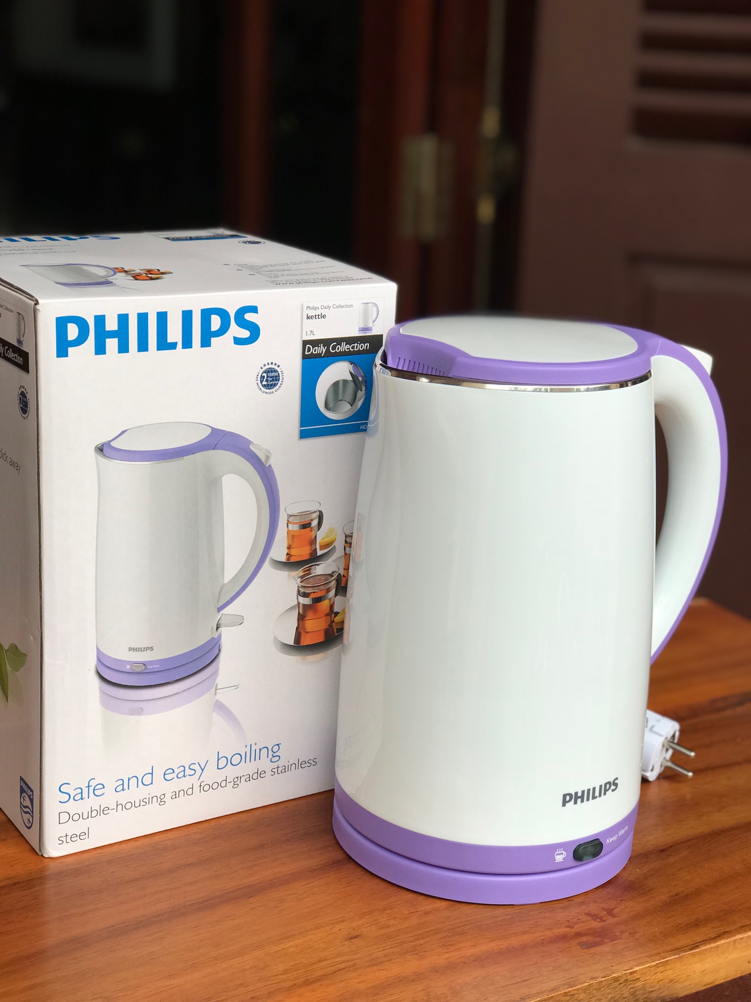 Bình siêu tốc Philips 1.7 lít HD9312