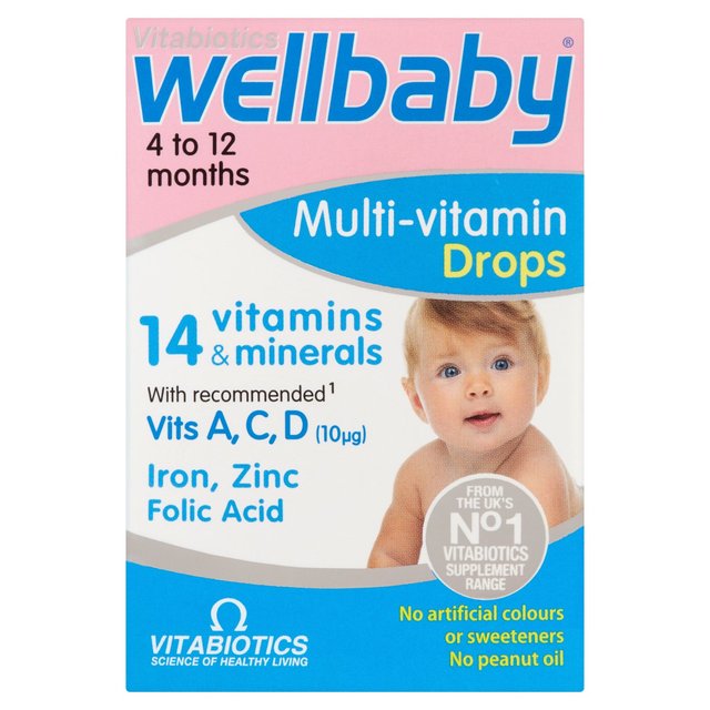 Wellbaby multi vitamin drops cho bé